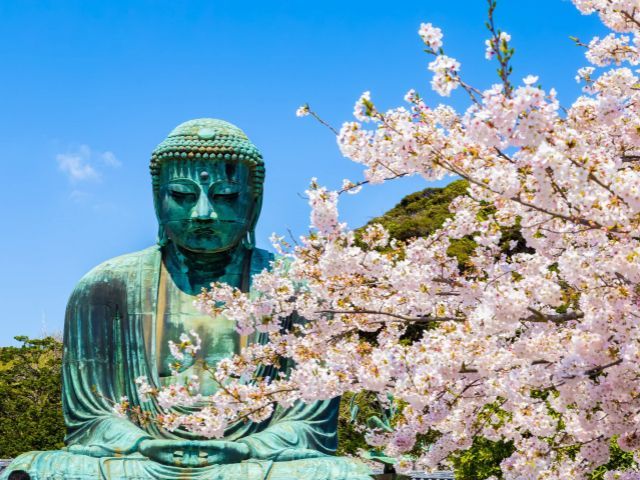 Ganztägige Kamakura-Tour: Kotoku-in & Enoshima & Hachimangu-Schrein