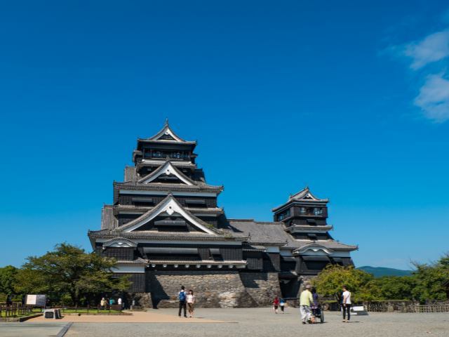 Kumamoto Castle, Mount Aso und Kusasenrigahama Tour von Fukuoka
