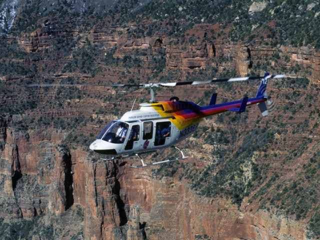 NORTH CANYON TOUR, 25-30 min air tour, Bell Helicopter (Enhance The Hummer Tour)