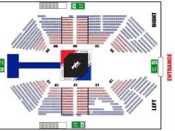 Seats in the red zone = VIP (free travel), can