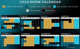2024 Show Calendar