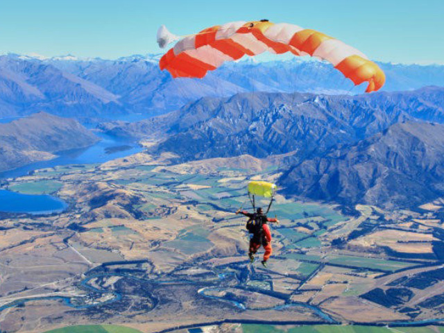 12,000 FEET Skydive Queenstown Experience by NZONE