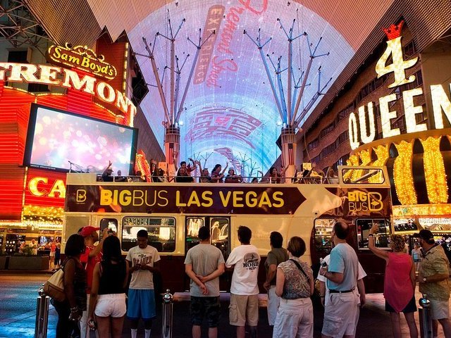 Big Bus Las Vegas Night Tour by Open-Top Bus