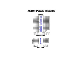 seating chart for reference only