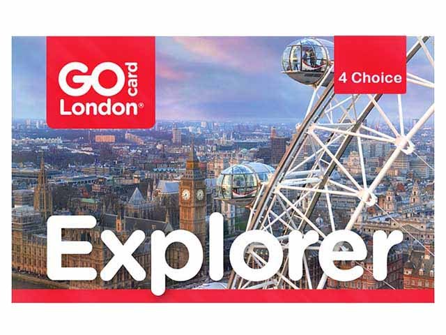 Go City - London Explorer Pass - Choose 2,3, 4, 5 ,6 or 7 attractions
